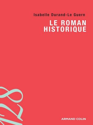 cover image of Le roman historique